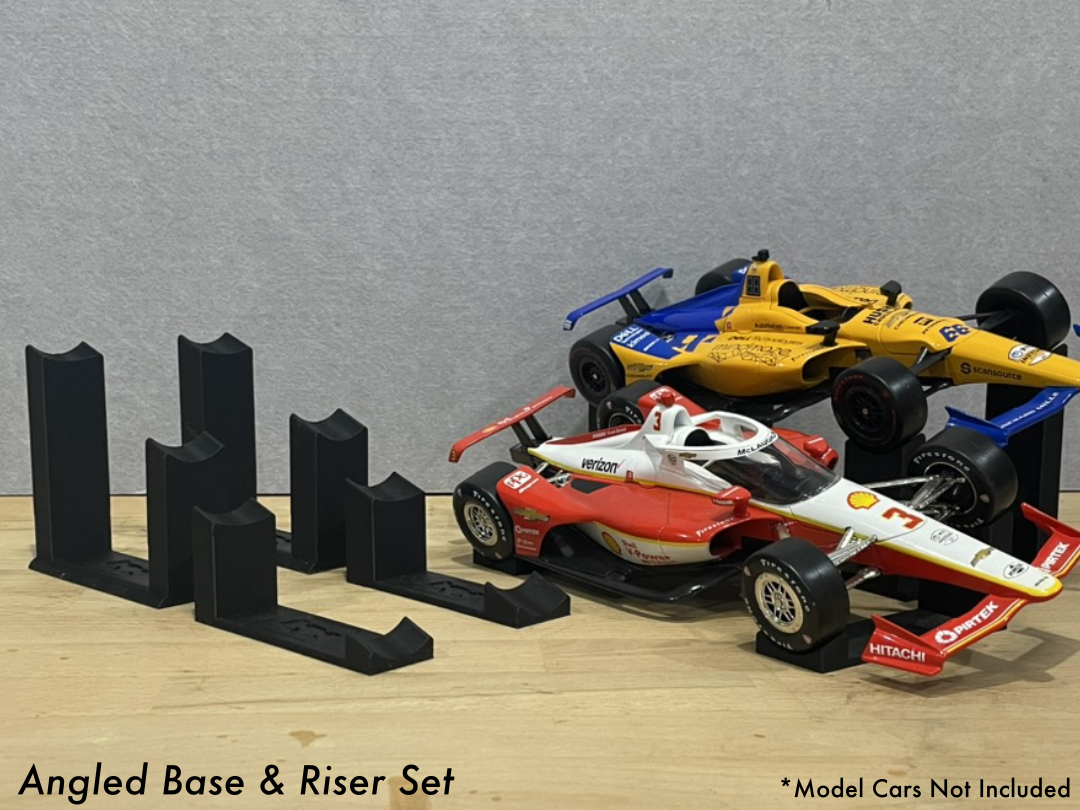 Scale Model Angled Display Mounts | 1:18 Indy Car Models