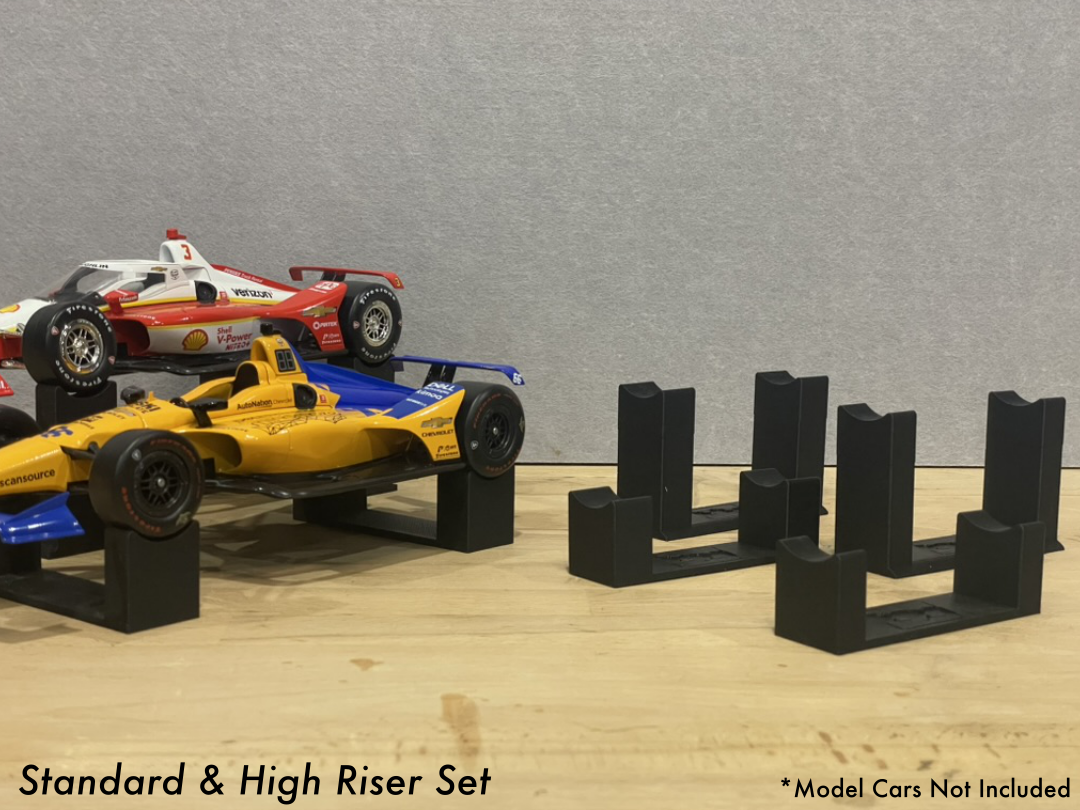 Scale Model Display Risers | 1:18 Indy Car Models
