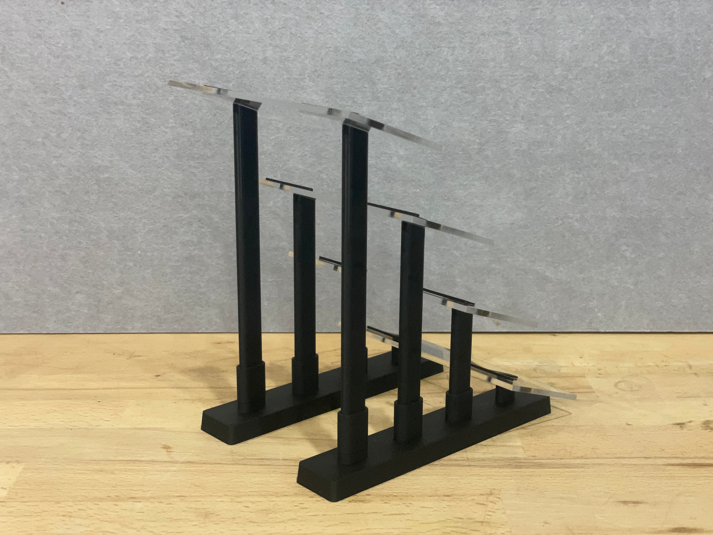 1:43 Scale Model Display Stand | 4 Tier (Angled)