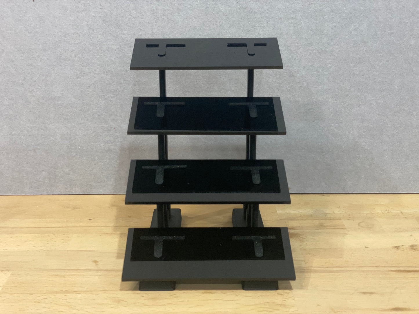 1:43 Scale Model Display Stand | 4 Tier (Angled)