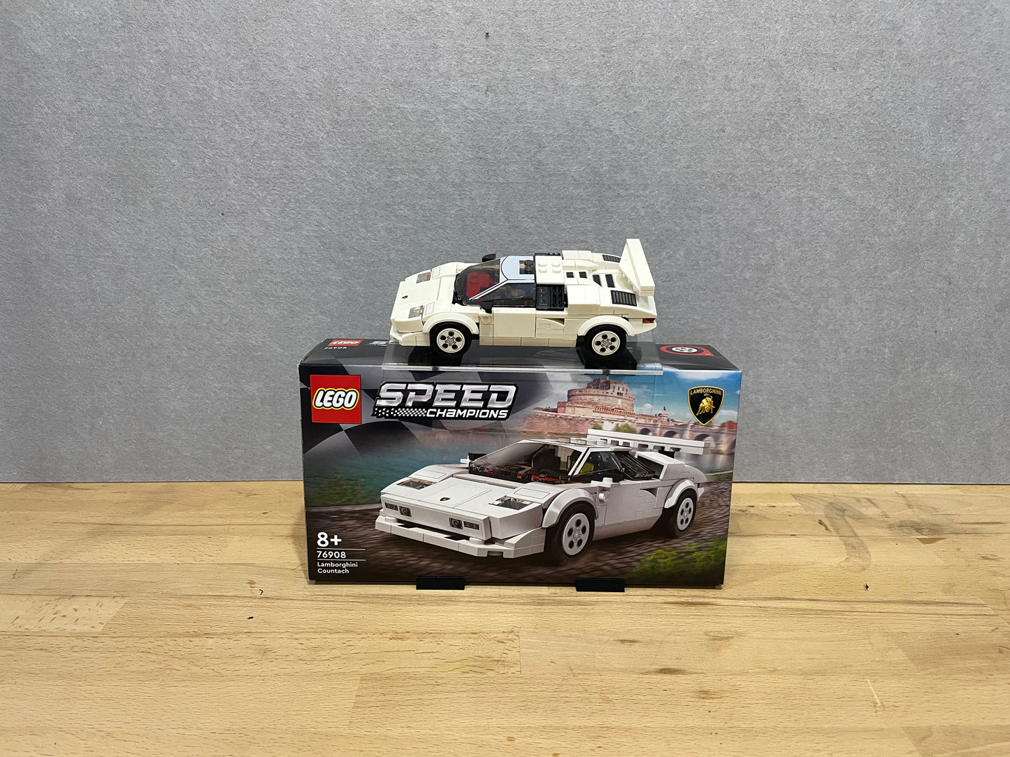 Speed Champions Display Stand | Wall-Mounted or Shelf Display for Model Cars & Boxes