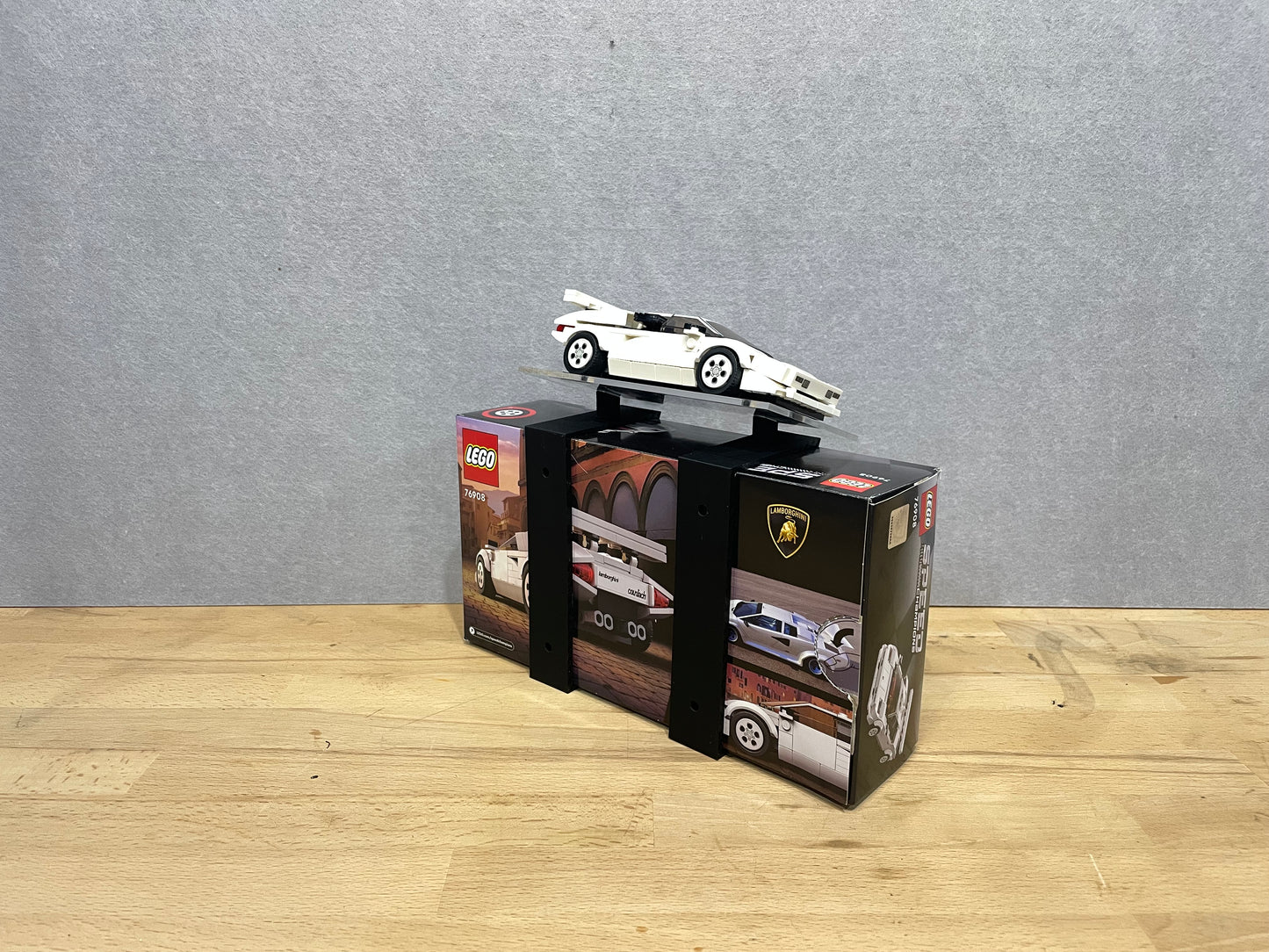 Speed Champions Display Stand | Wall-Mounted or Shelf Display for Model Cars & Boxes