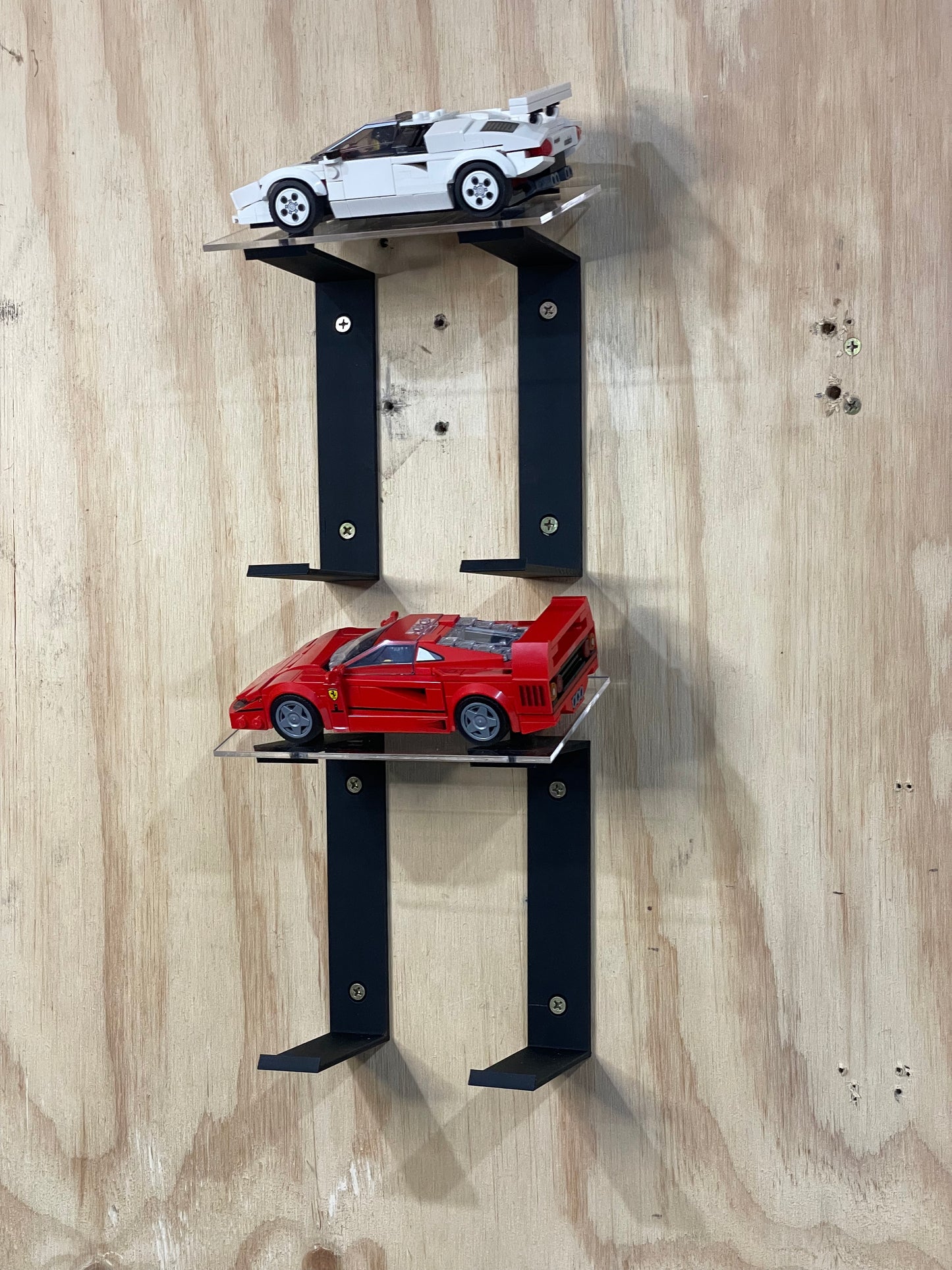 Speed Champions Display Stand | Wall-Mounted or Shelf Display for Model Cars & Boxes