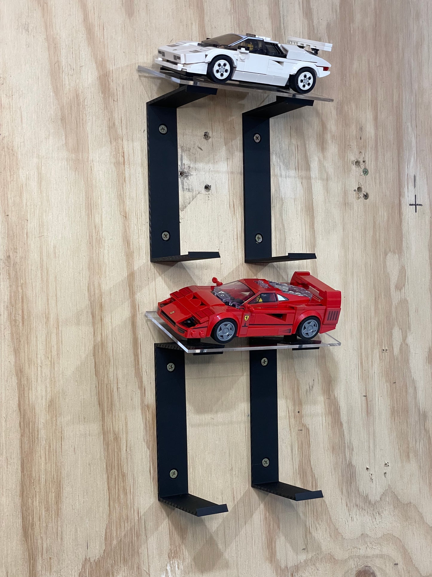 Speed Champions Display Stand | Wall-Mounted or Shelf Display for Model Cars & Boxes