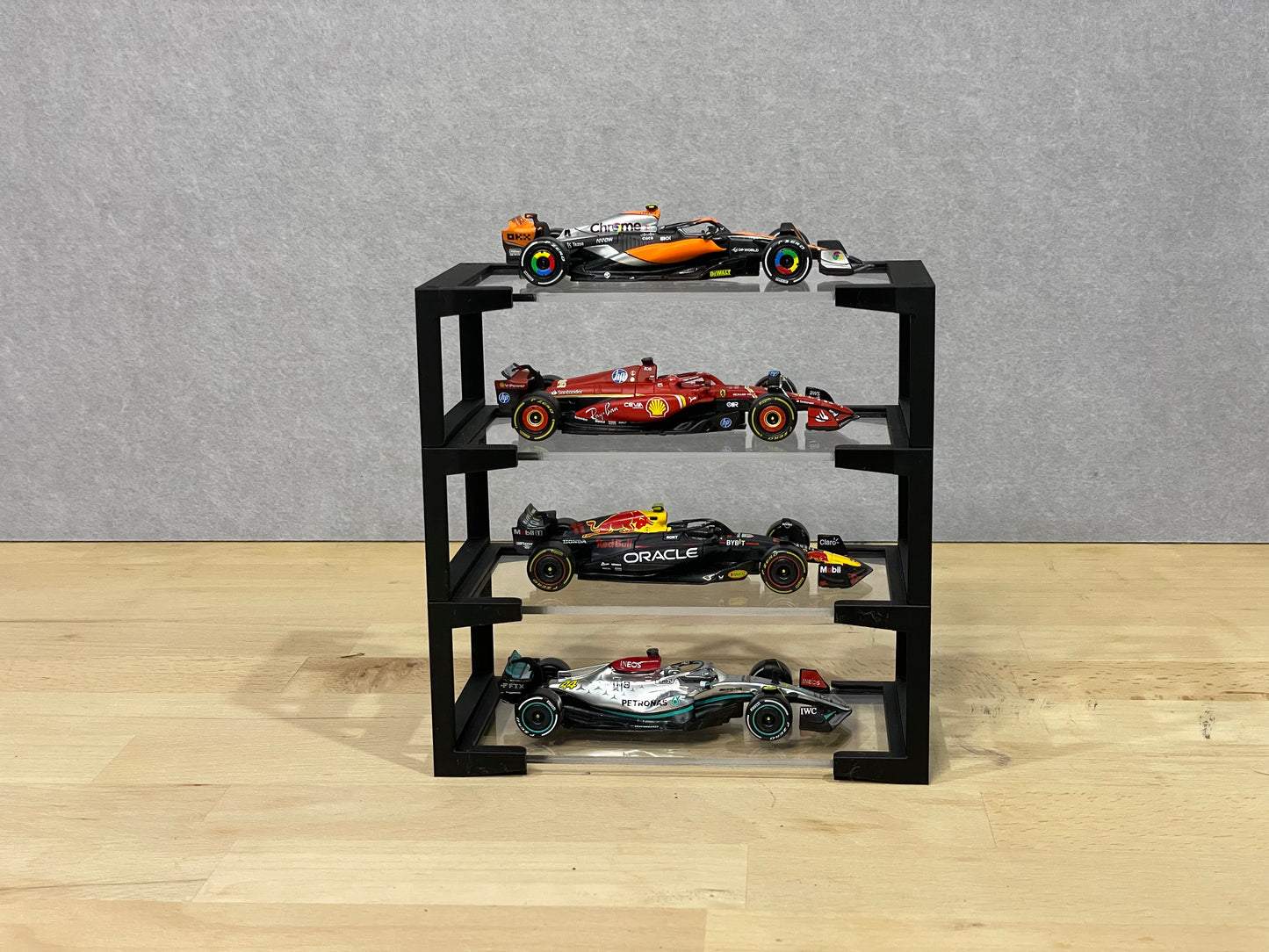 1:43 Scale Model, Vertical Display Stand, Stackable/Expandable