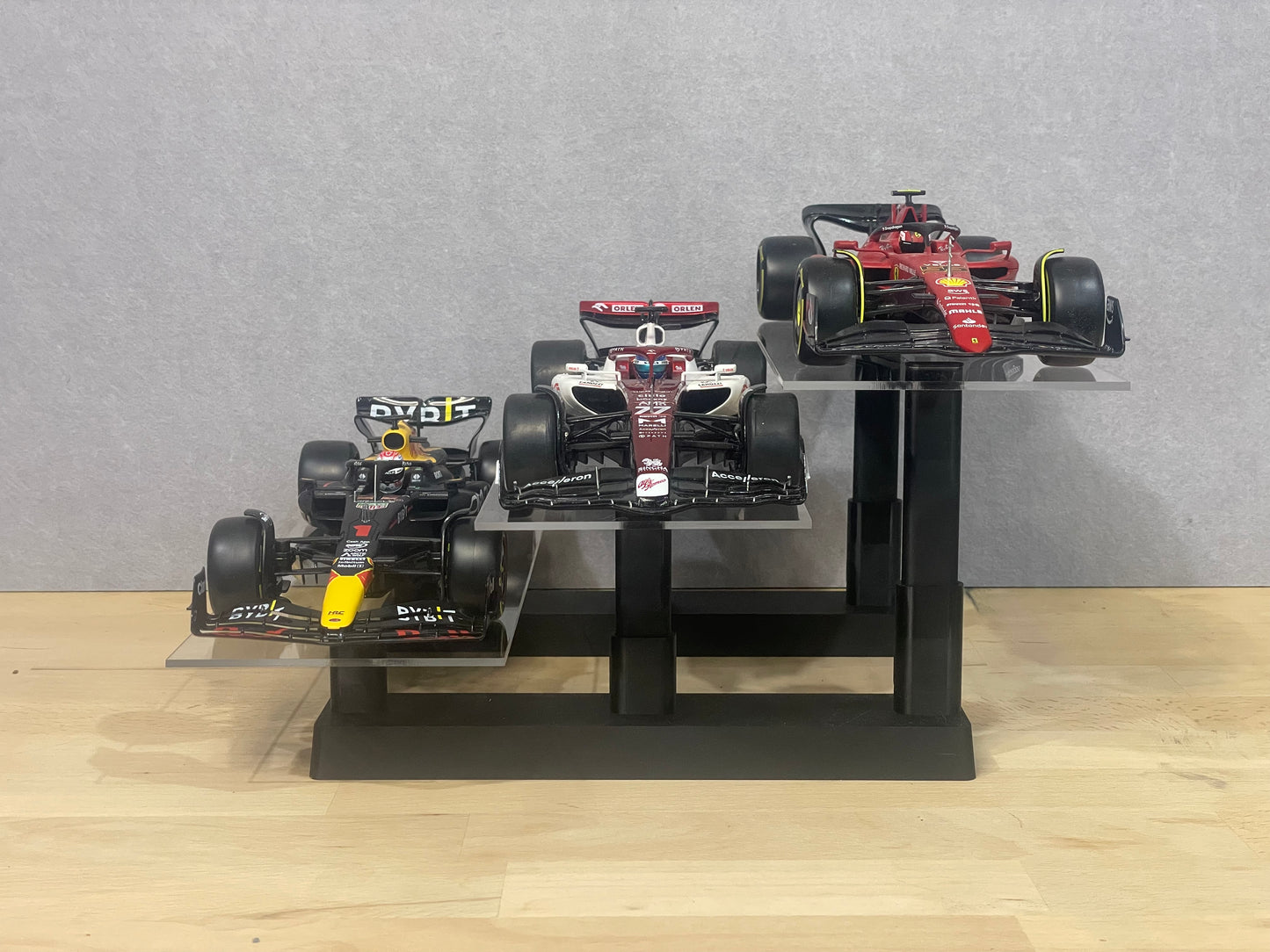 Scale Model Level Display Stand | 3 Tier | 1:18 Scale