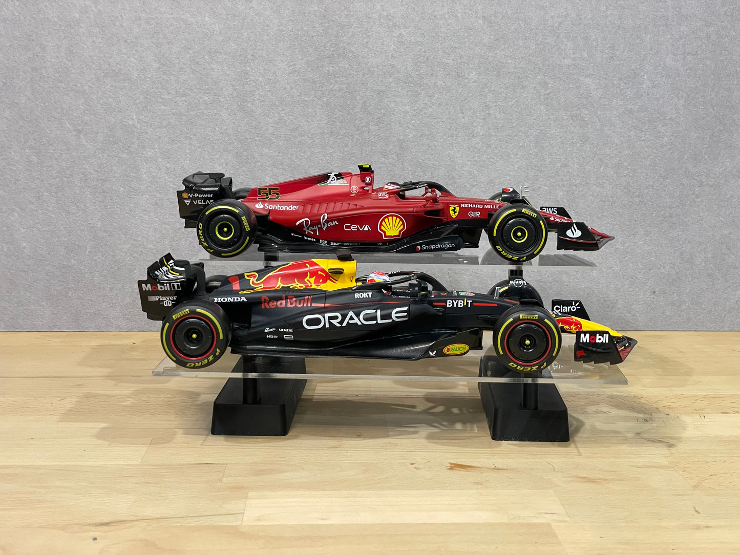 Scale Model Level Display Stand | 2 Tier | 1:18 Scale