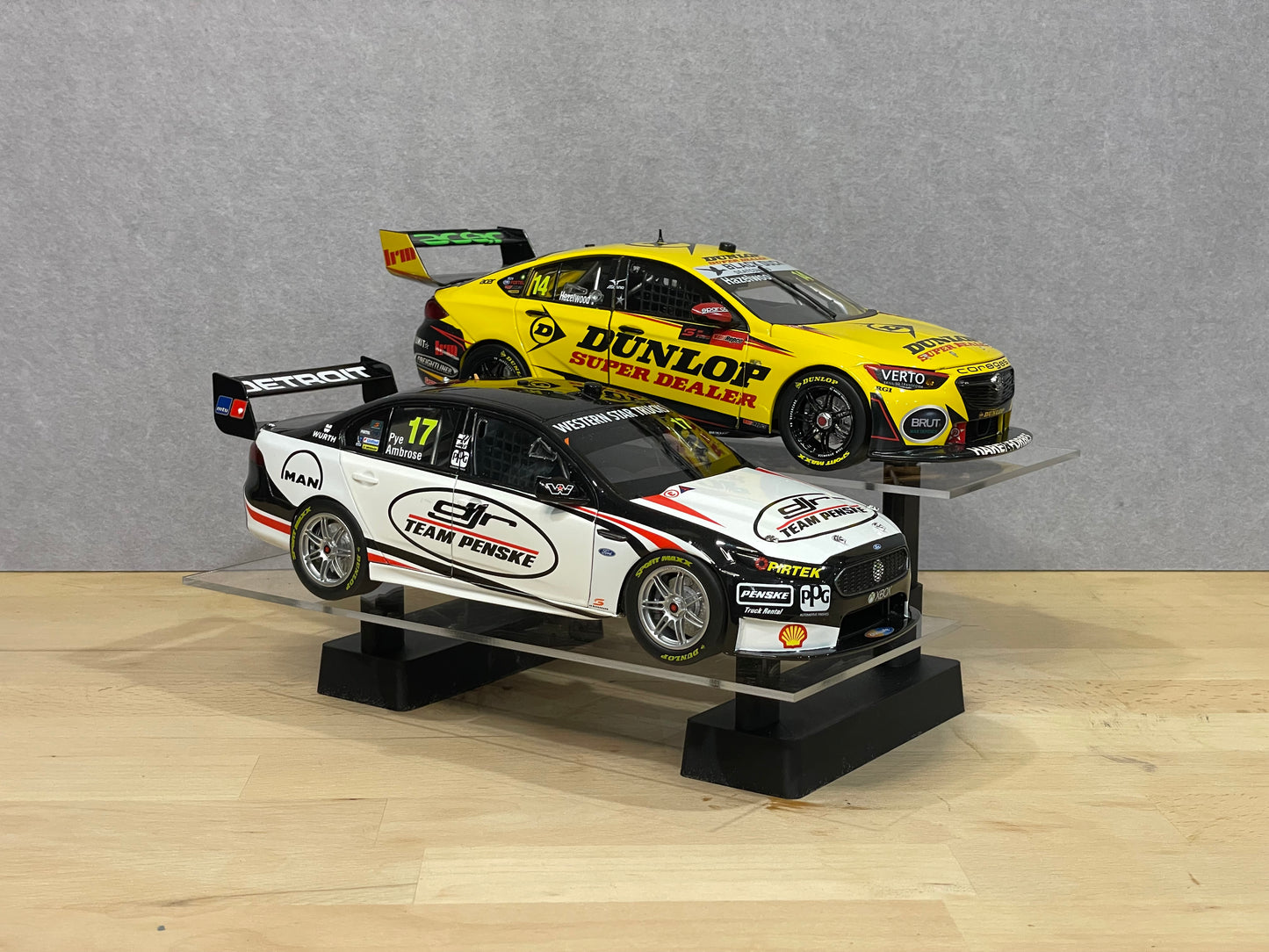 Scale Model Level Display Stand | 2 Tier | 1:18 Scale