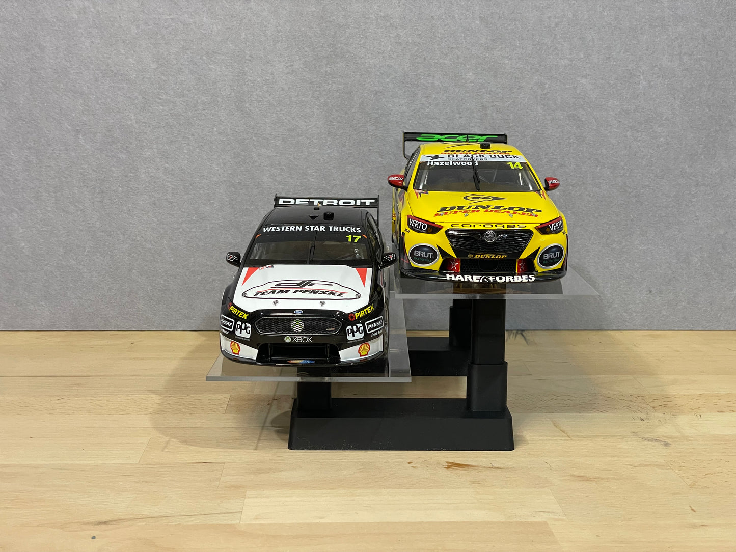 Scale Model Level Display Stand | 2 Tier | 1:18 Scale