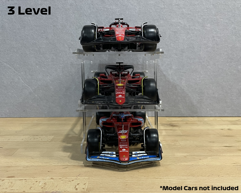 1:18 Acrylic Display Stand | Longitudinal