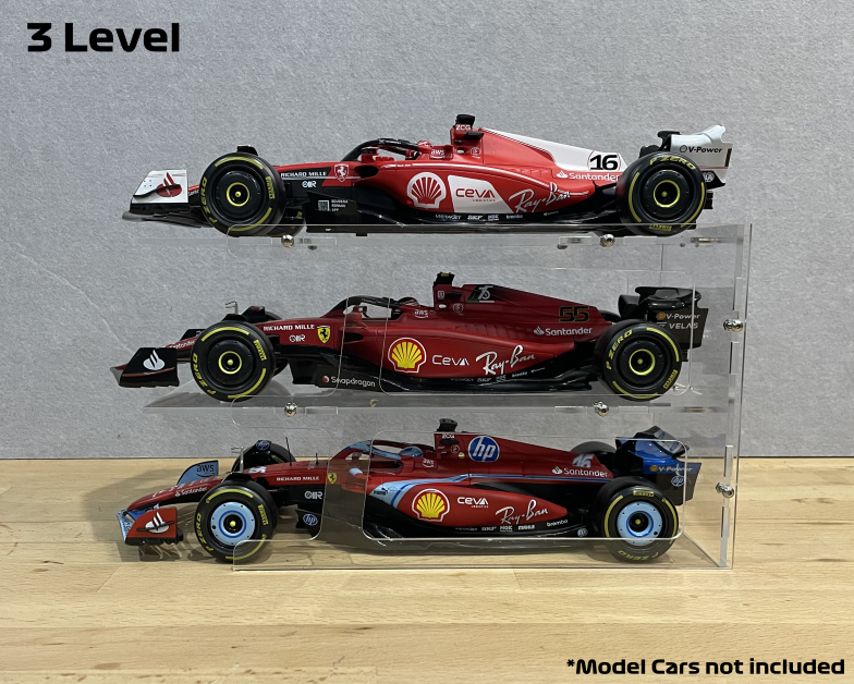 1:18 Acrylic Display Stand | Longitudinal