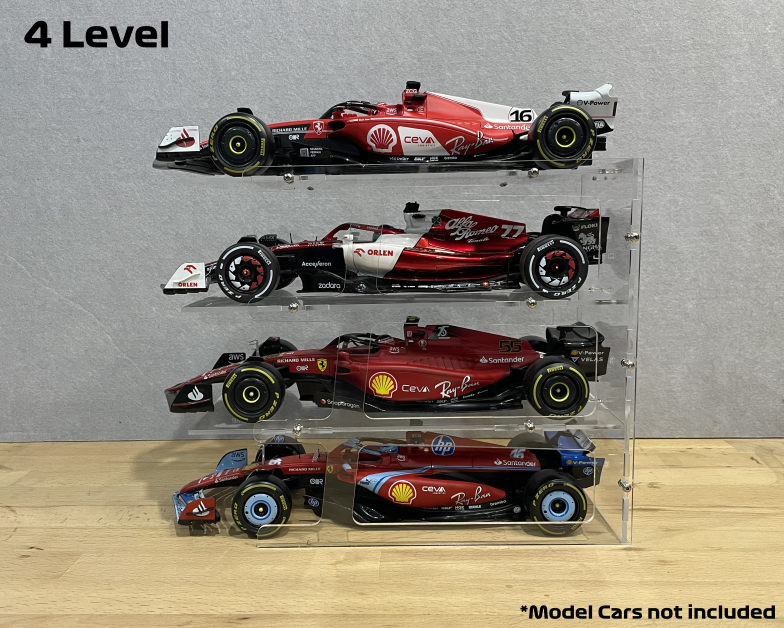 1:18 Acrylic Display Stand | Longitudinal