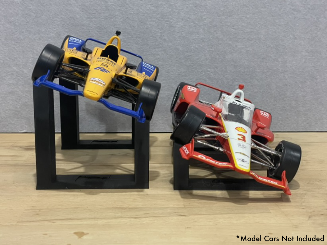 Scale Model Angled Display Mounts |  1:18 Indy Car Models