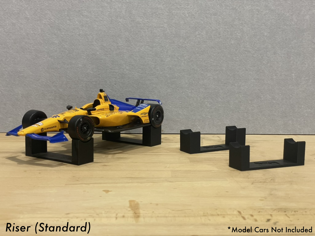 Scale Model Display Risers |  1:18 Indy Car Models