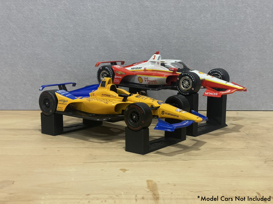 Scale Model Display Risers |  1:18 Indy Car Models