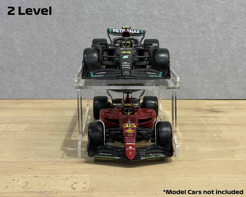 1:24 Acrylic Display Stand | Longitudinal