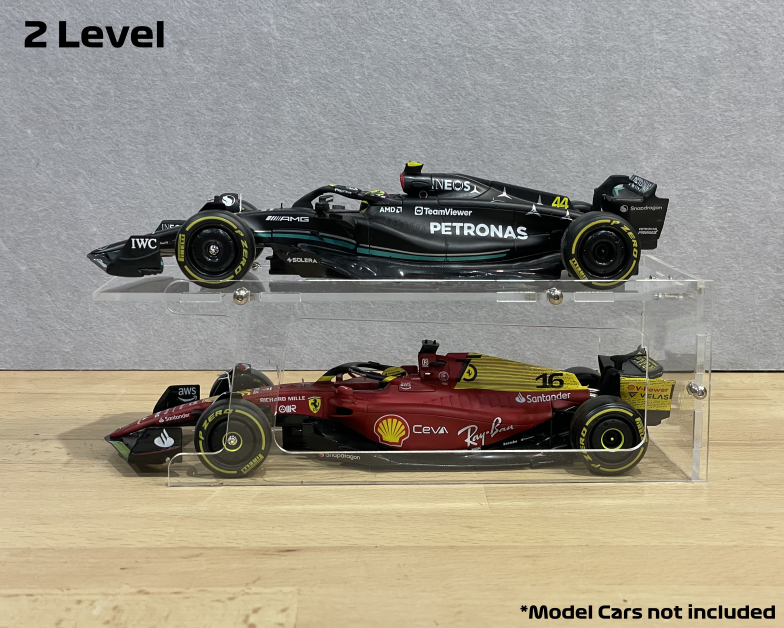 1:24 Acrylic Display Stand | Longitudinal