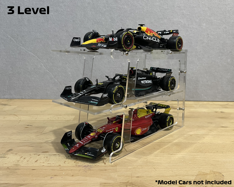 1:24 Acrylic Display Stand | Longitudinal