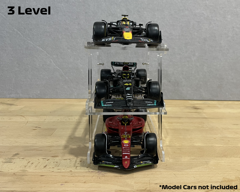 1:24 Acrylic Display Stand | Longitudinal