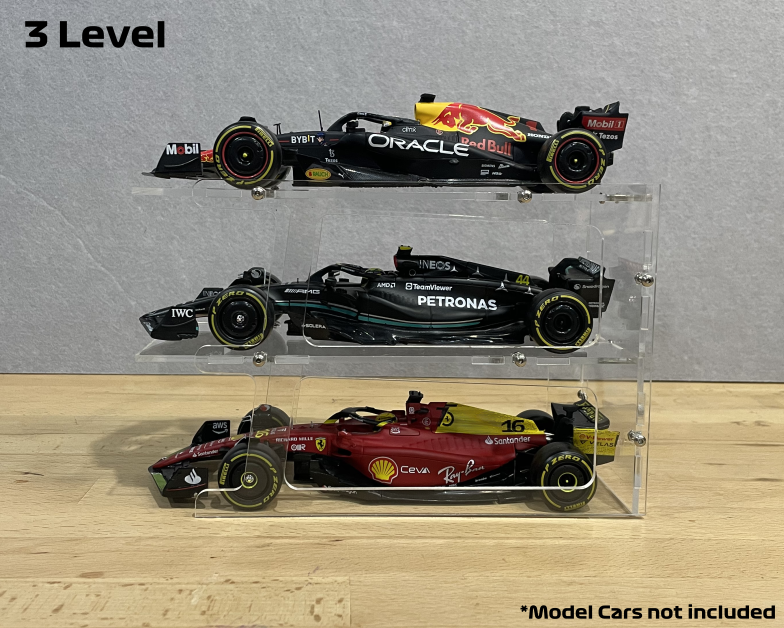1:24 Acrylic Display Stand | Longitudinal