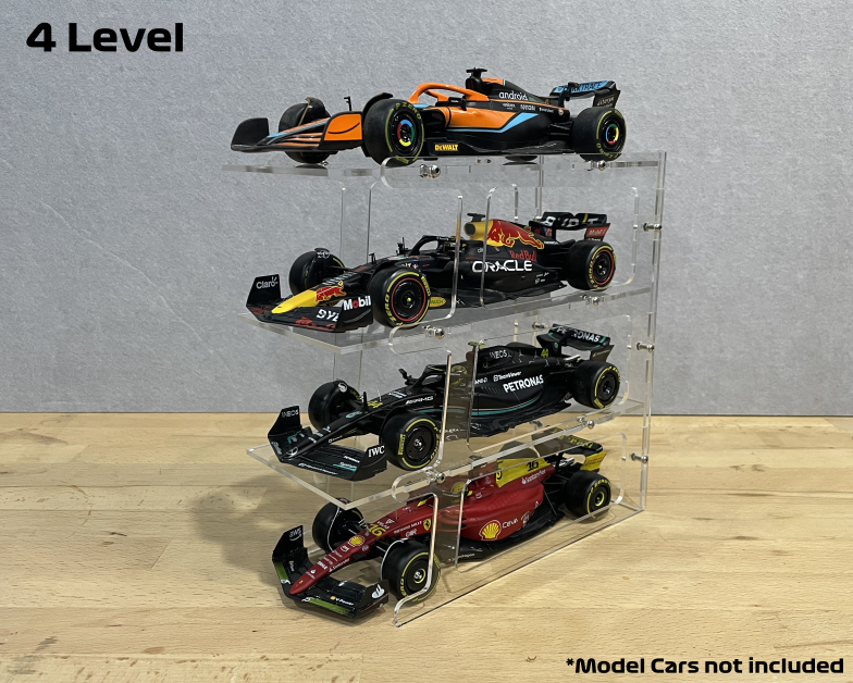 1:24 Acrylic Display Stand | Longitudinal