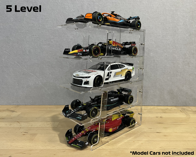 1:24 Acrylic Display Stand | Longitudinal