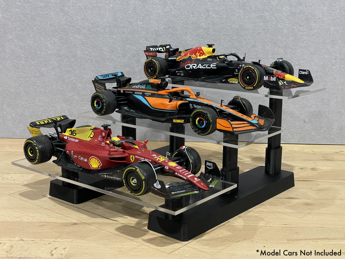 Scale Model Level Display Stand | 3 Tier | 1:24 Scale