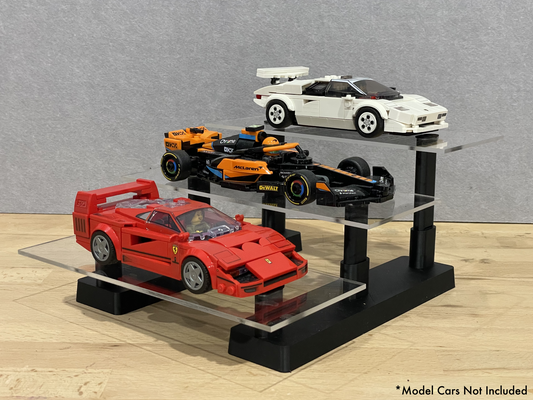 Scale Model Level Display Stand | 3 Tier | 1:24 Scale