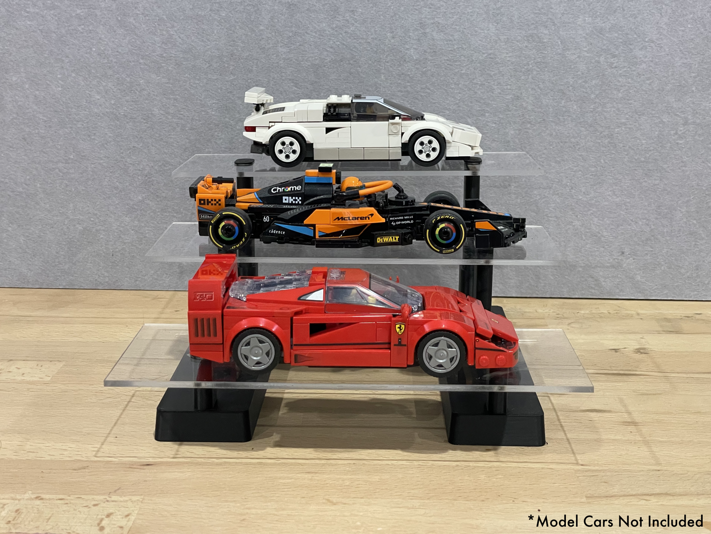 Scale Model Level Display Stand | 3 Tier | 1:24 Scale
