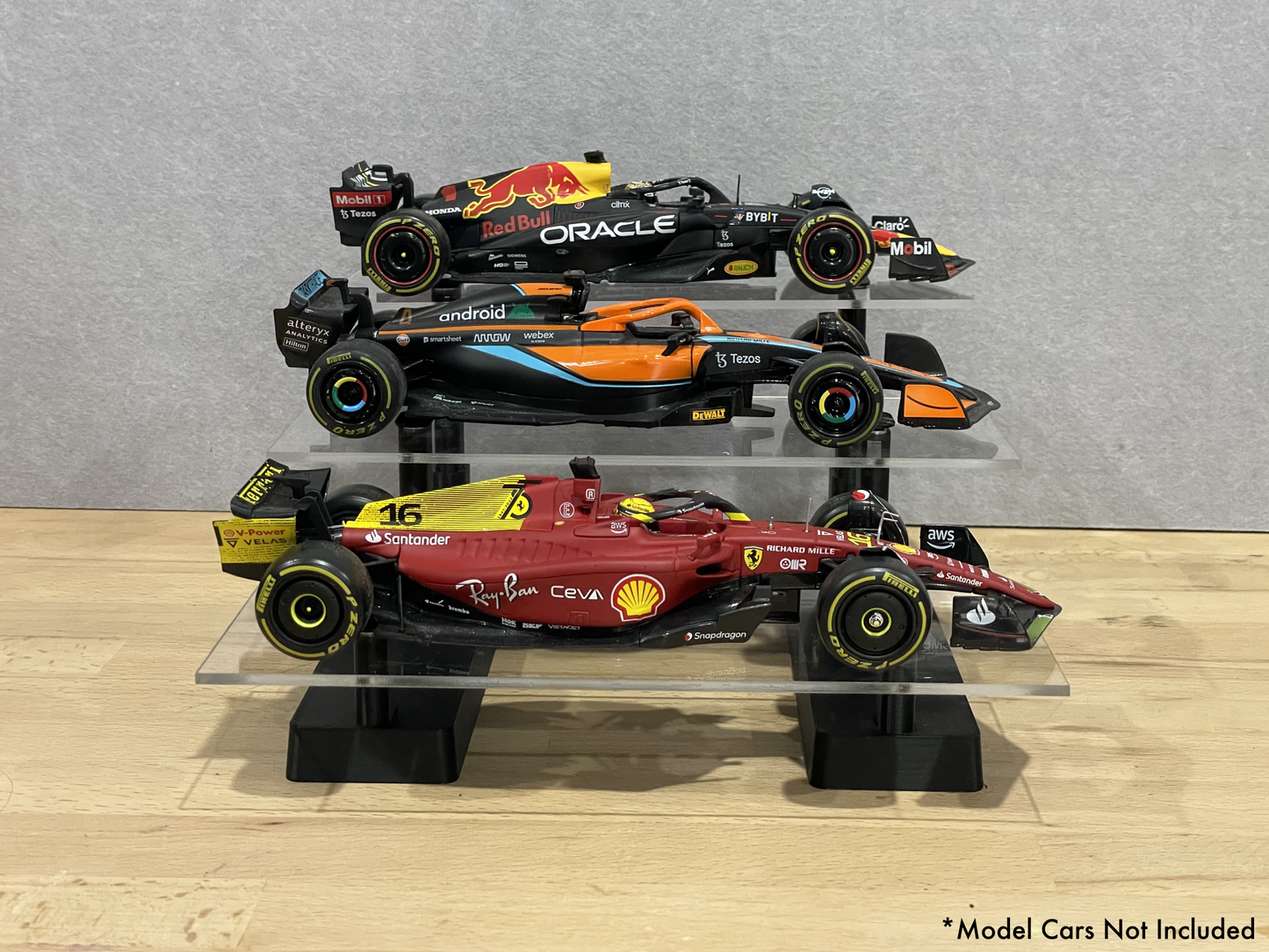 Scale Model Level Display Stand | 3 Tier | 1:24 Scale