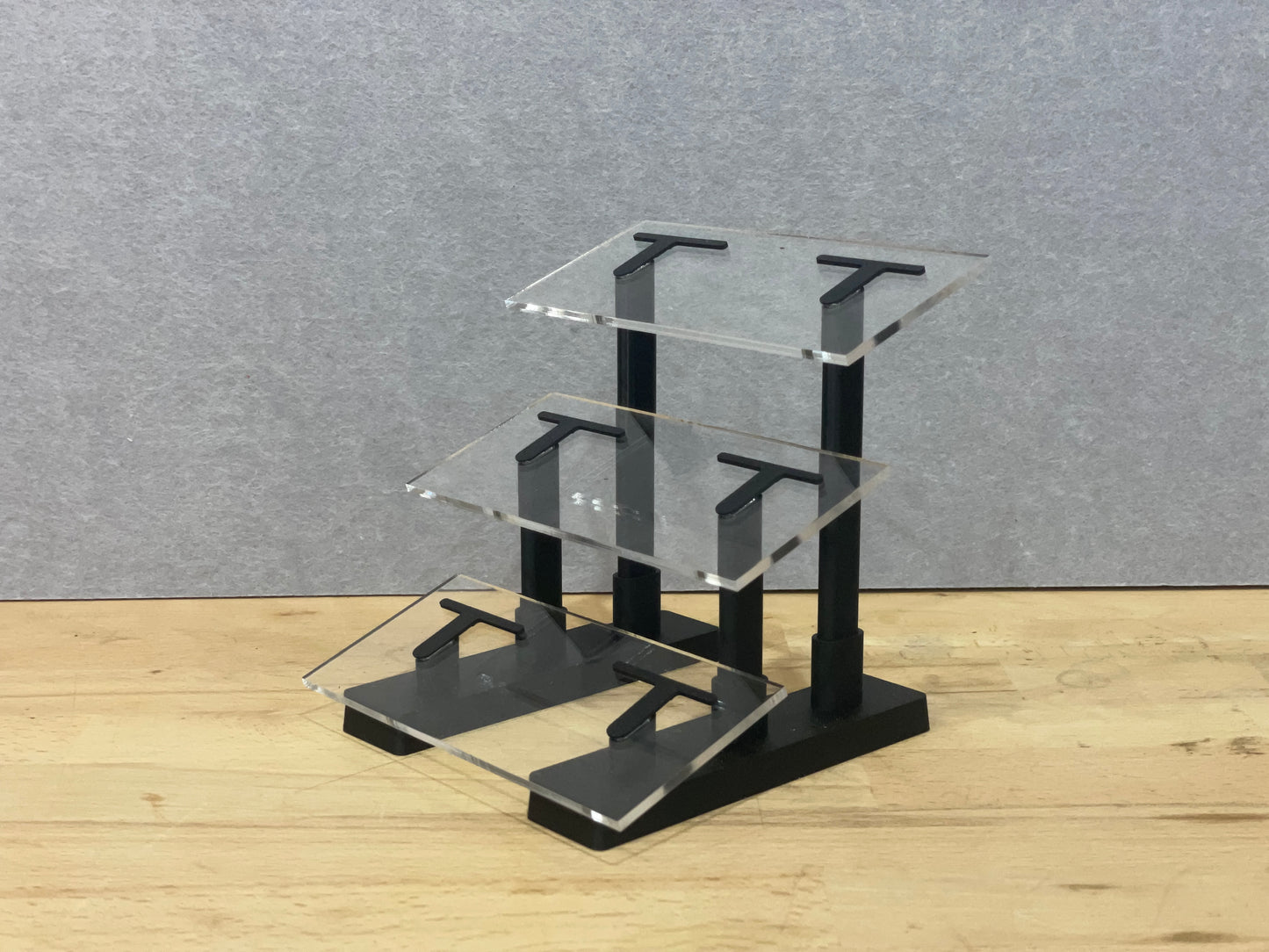 1:43 Scale Model Display Stand | 3 Tier (Angled)