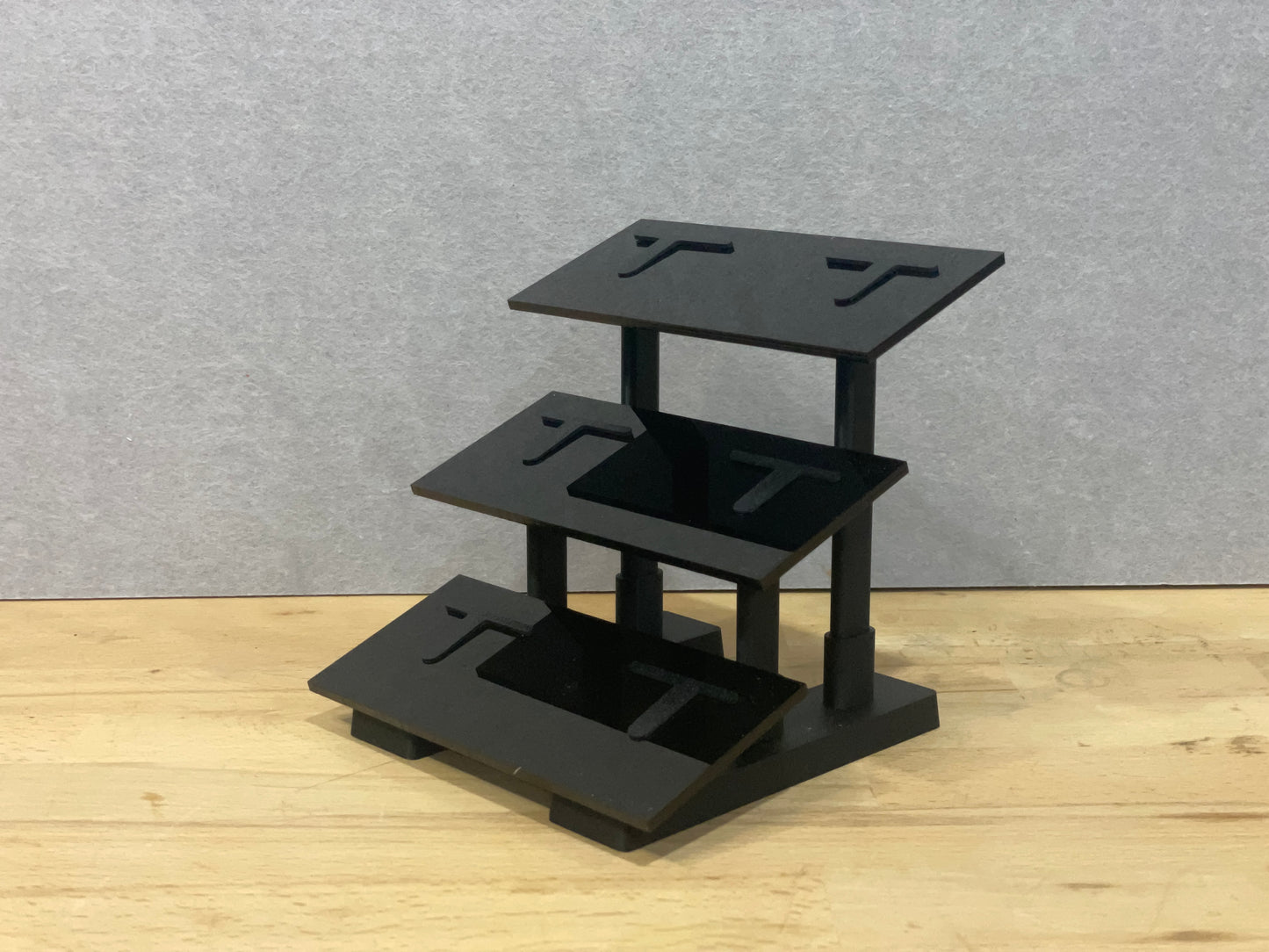 1:43 Scale Model Display Stand | 3 Tier (Angled)