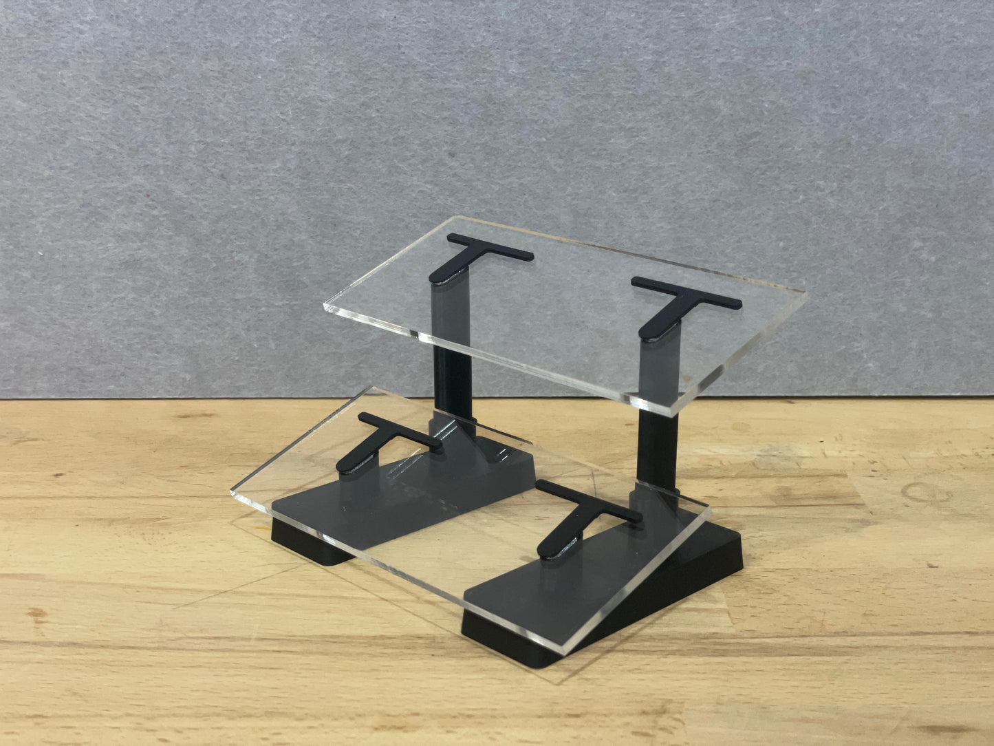 1:43 Scale Model Display Stand | 2 Tier (Angled)