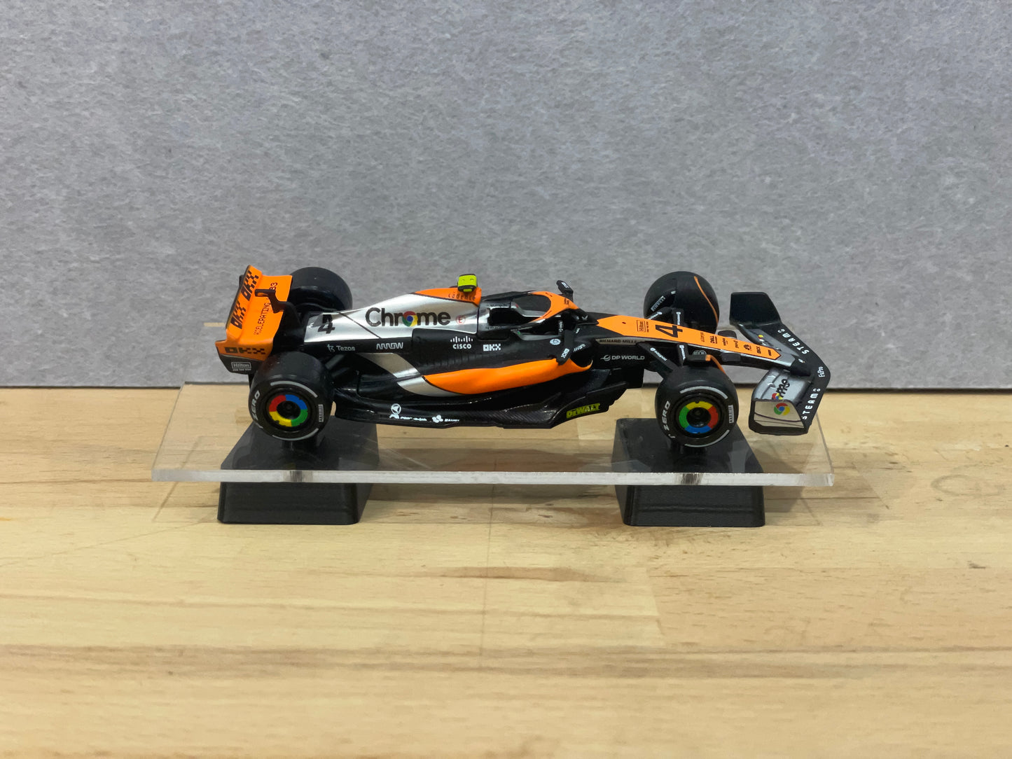1:43 Scale Model Display Stand | Single Tier (Angled)