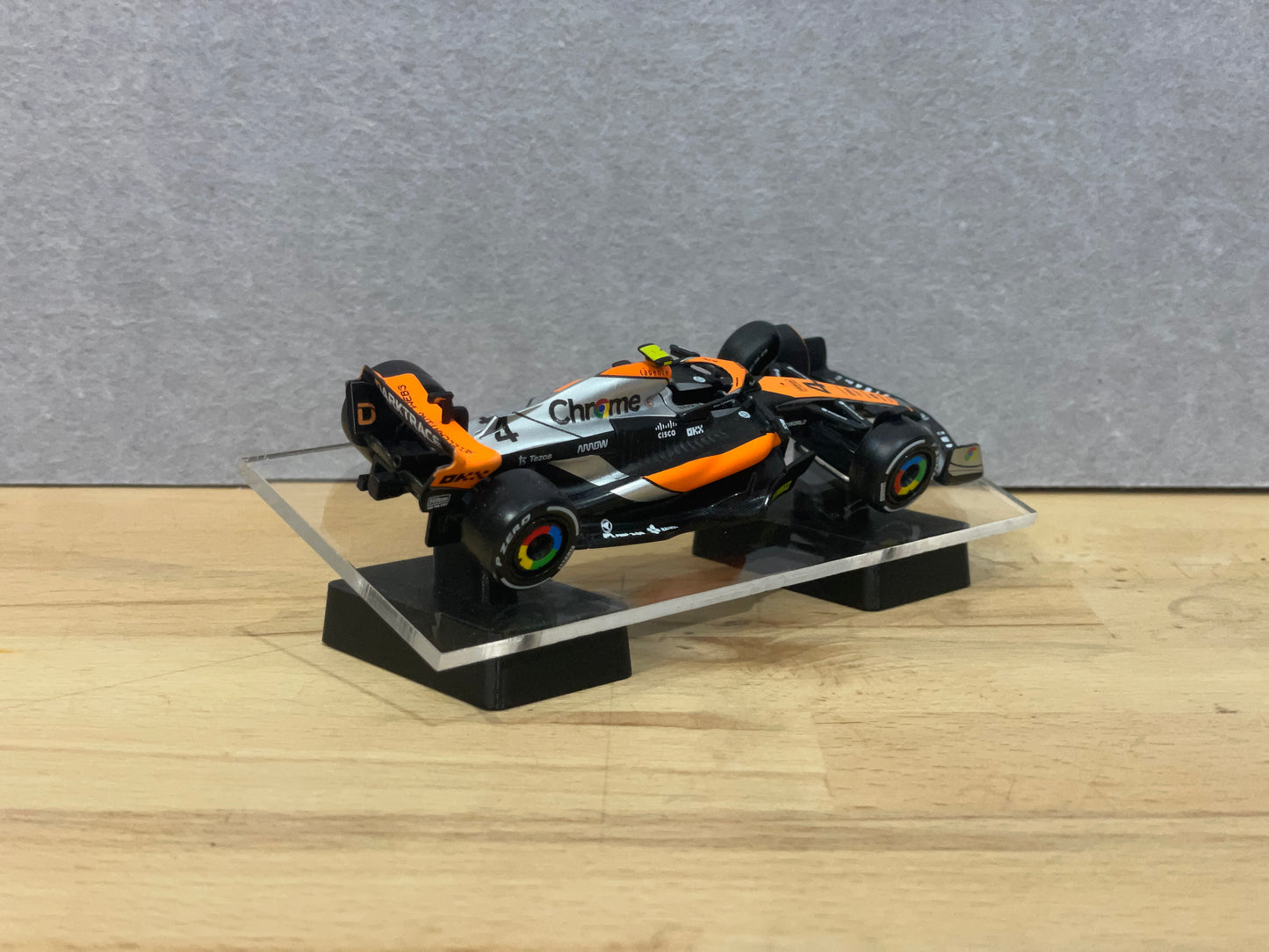 1:43 Scale Model Display Stand | Single Tier (Angled)