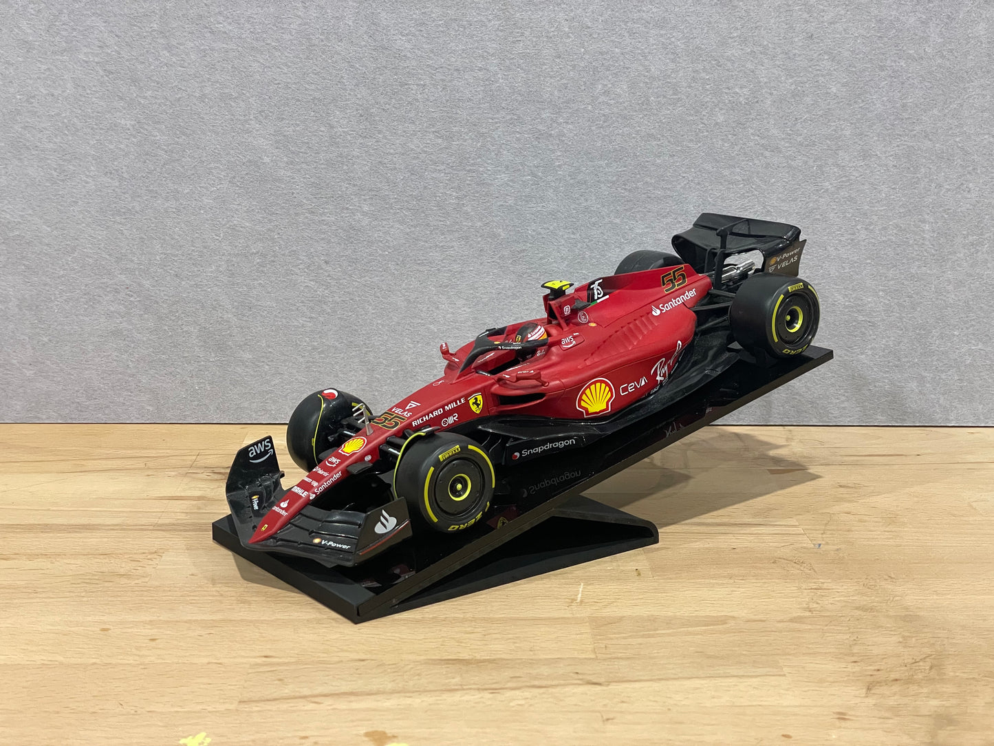 1:18 Scale Model Display Stand | Forward Angled