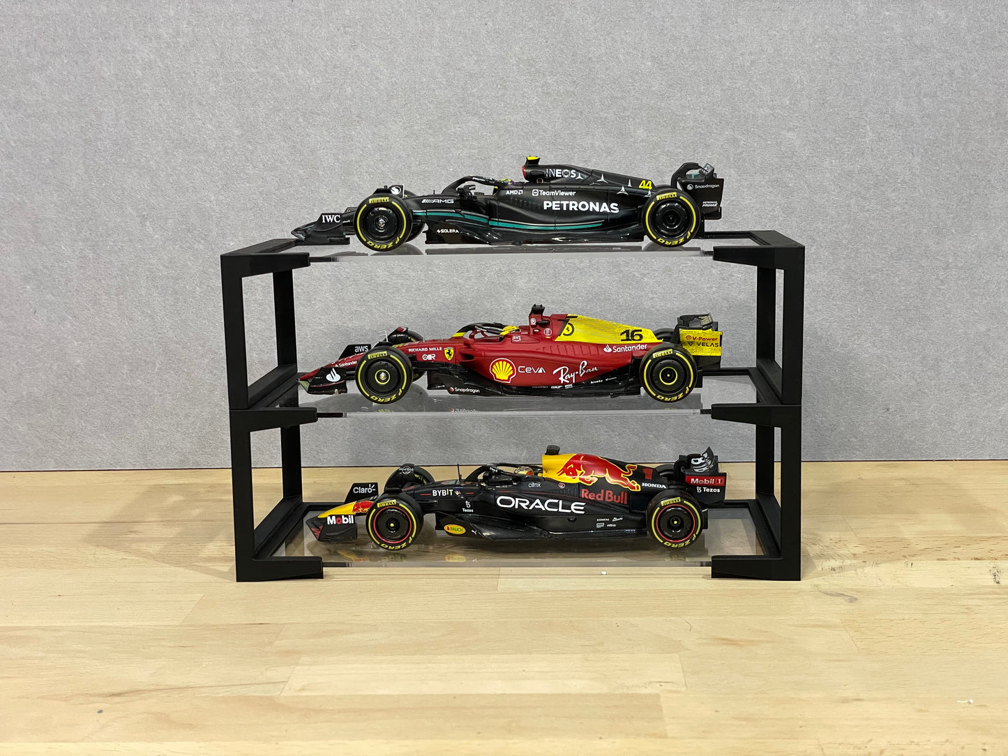 1:24 Scale Model, Vertical Display Stand, Stackable/Expandable