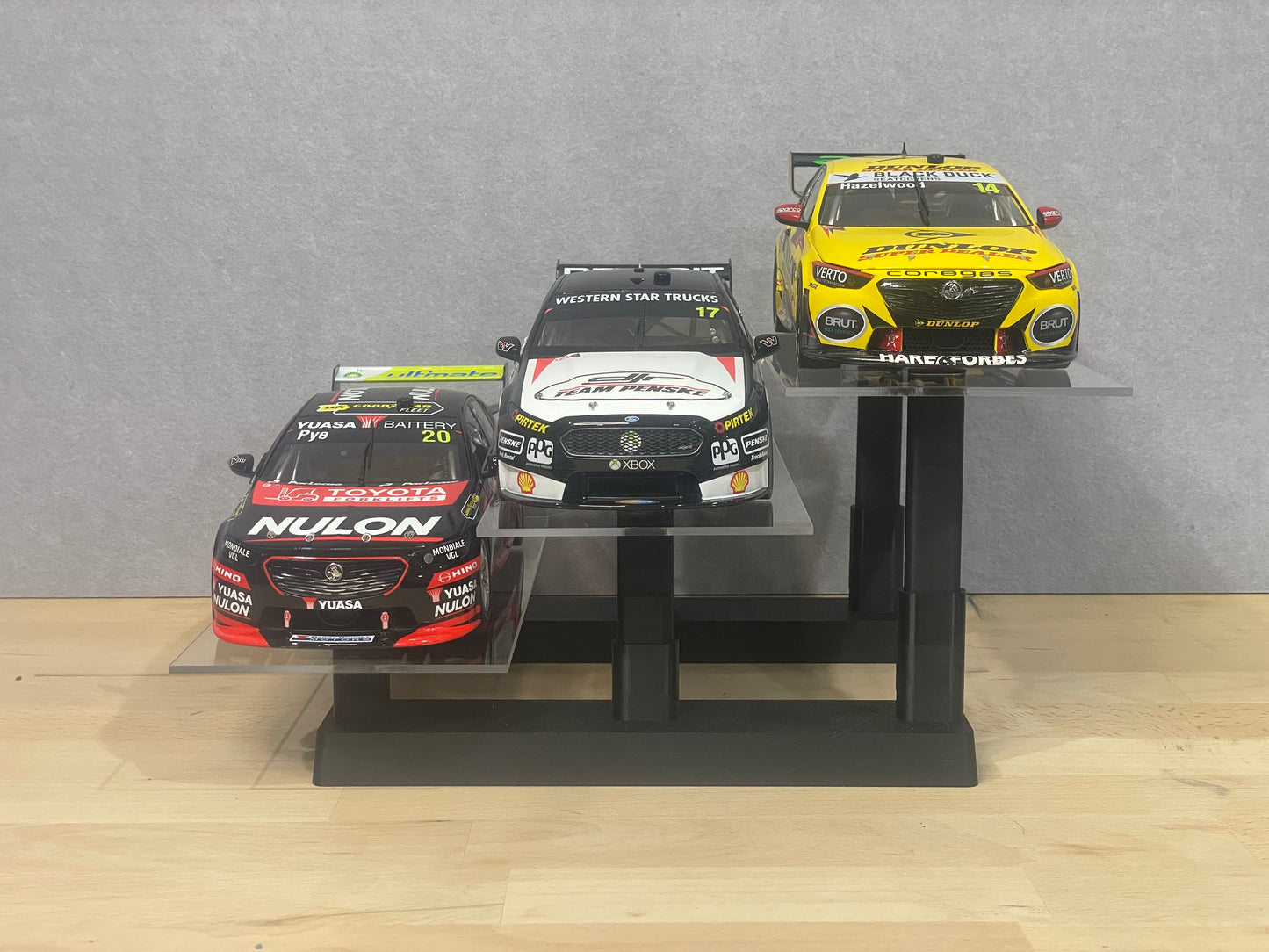 Scale Model Level Display Stand | 3 Tier | 1:18 Scale