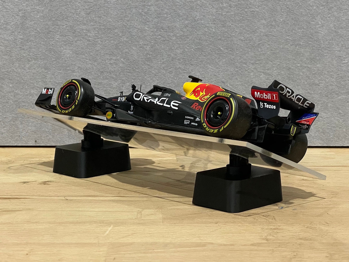 Scale Model Angled Display Stand | Single Tier | 1:24 Scale
