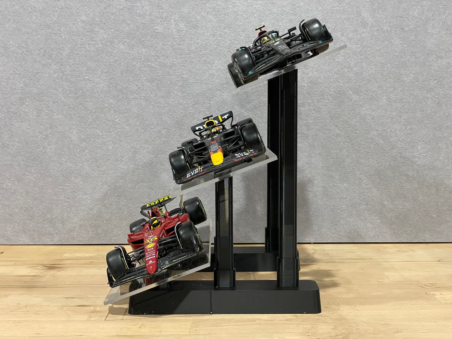 Scale Model Angled Display Stand | 3 Tier | 1:24 Scale